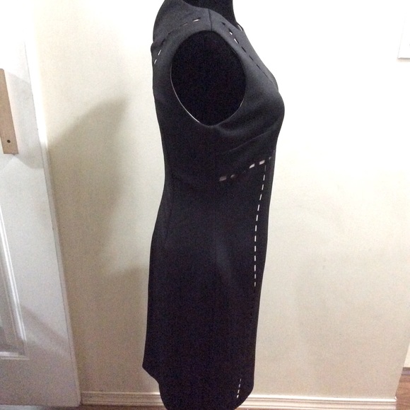NWOT Calvin Klein black cutout bodycon dress - Picture 4 of 14